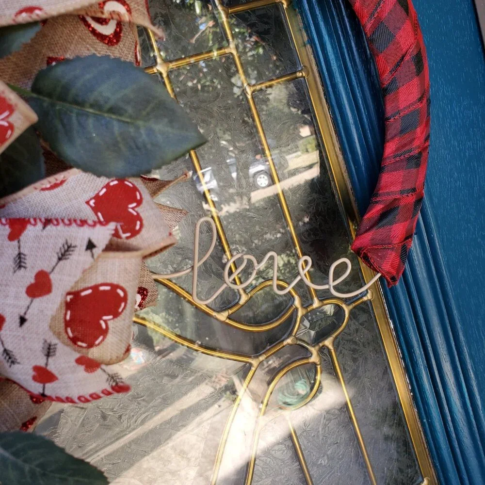 Infinity Love Valentine's Door - Wall Hanger